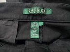 Pantalon De Vestir Ralph Lauren Talla 2 Mujer Color Negro
