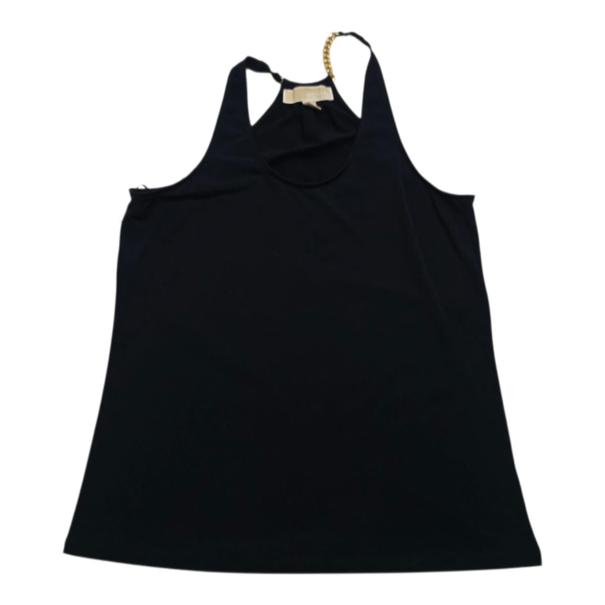 Blusa Michael Kors Mujer Extra Chica Sin Mangas Con Cadena