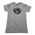 Playera Harley Davidson Mujer Extra Chica Gris Manga Corta