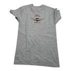 Playera Harley Davidson Mujer Extra Chica Gris Manga Corta
