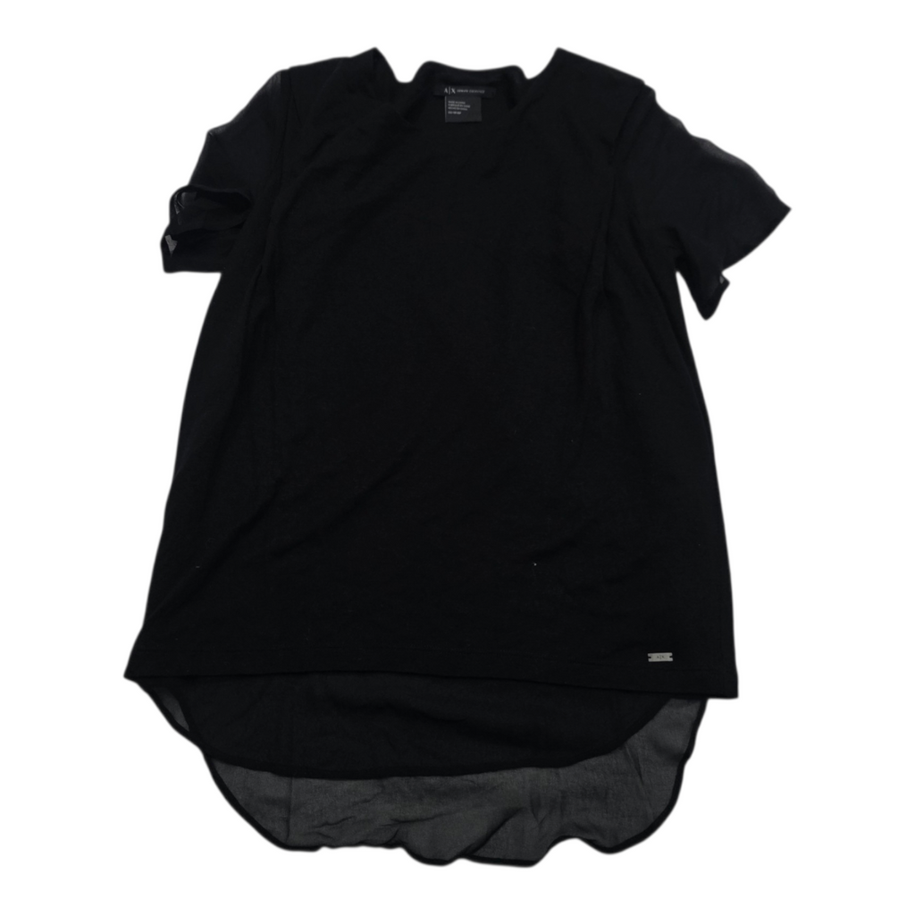 Blusa Armani Exchange Mujer Color Negro Extra Chica