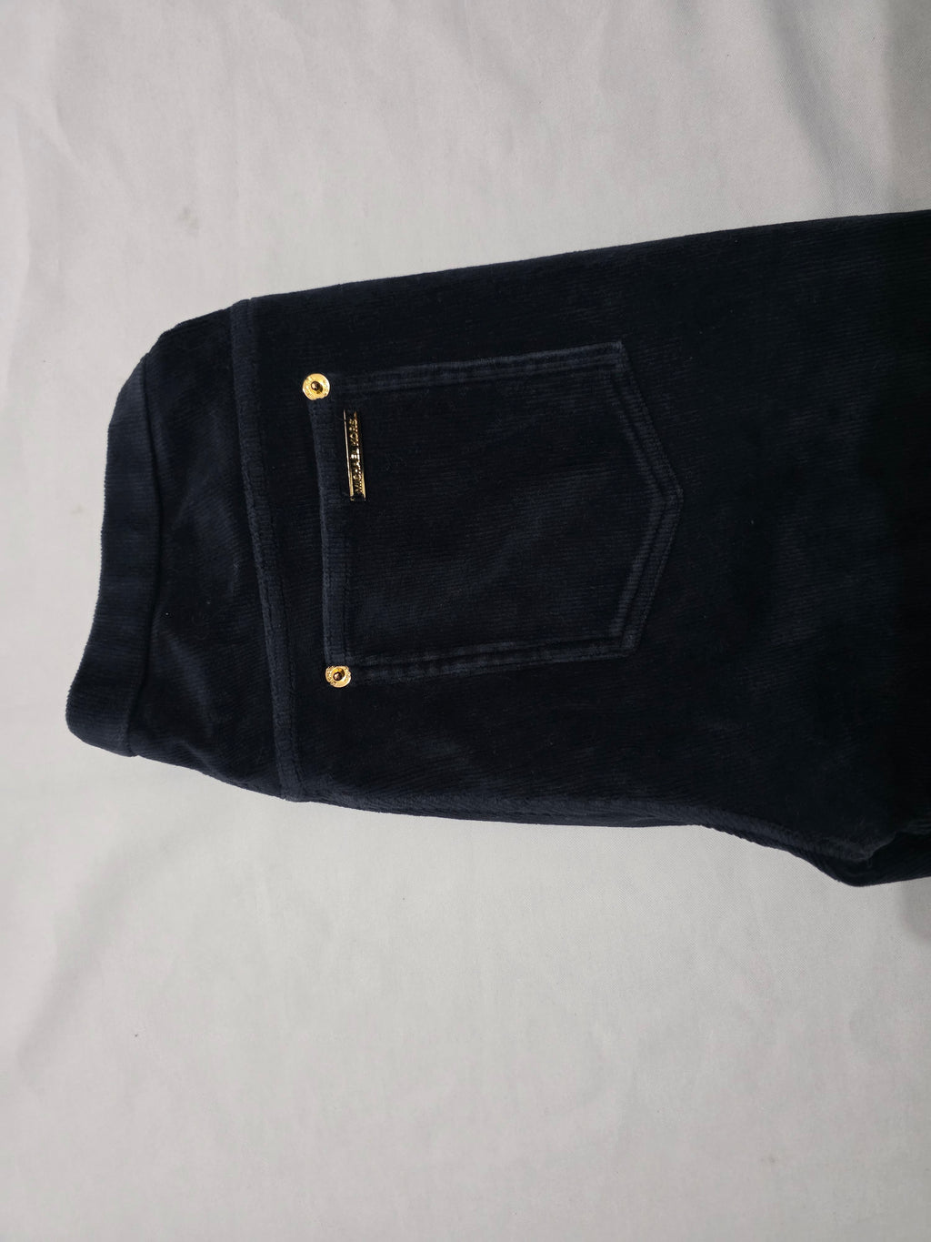 Legging Michael Kors De Pana Color Azul Profundo Talla Chica
