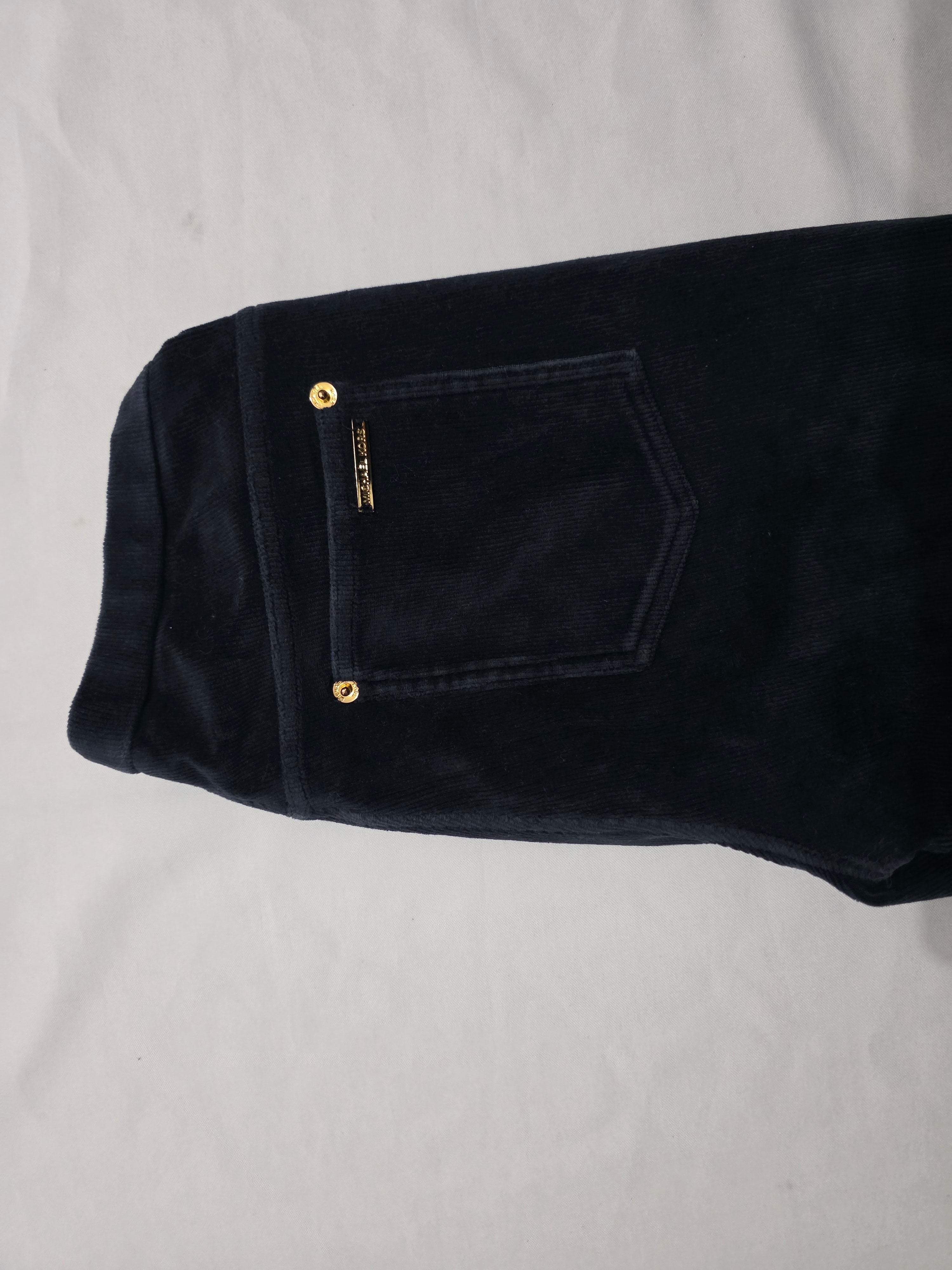 Legging Michael Kors De Pana Color Azul Profundo Talla Chica