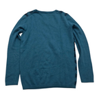 Sueter Tommy Hilfiger De Mujer Azul Petroleo Con Cuadros