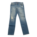 Pantalon Tommy Hilfiger Mujer Talla 6 Mezclilla Azul Claro