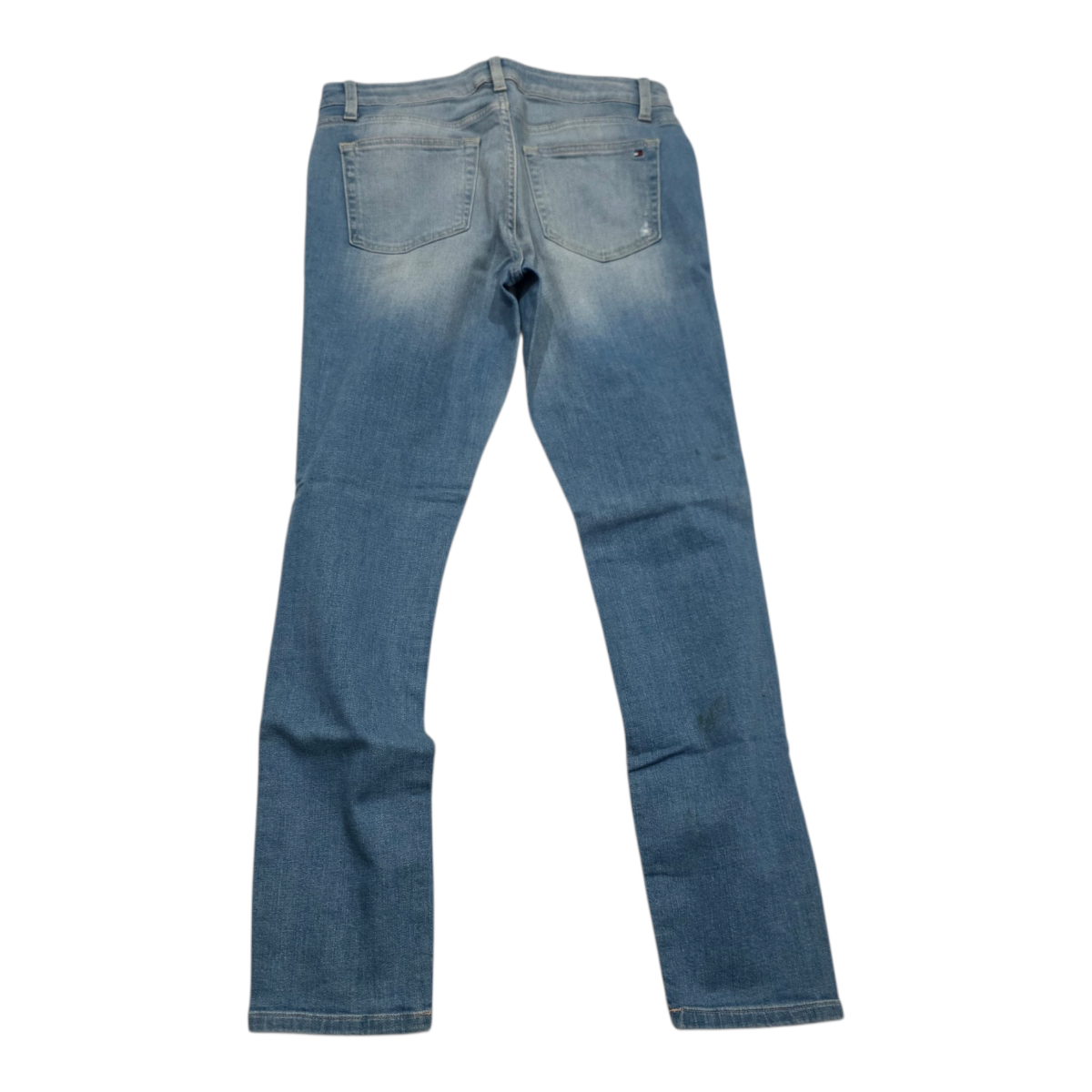 Pantalon Tommy Hilfiger Mujer Talla 6 Mezclilla Azul Claro