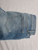 Pantalon Tommy Hilfiger Mujer Talla 6 Mezclilla Azul Claro