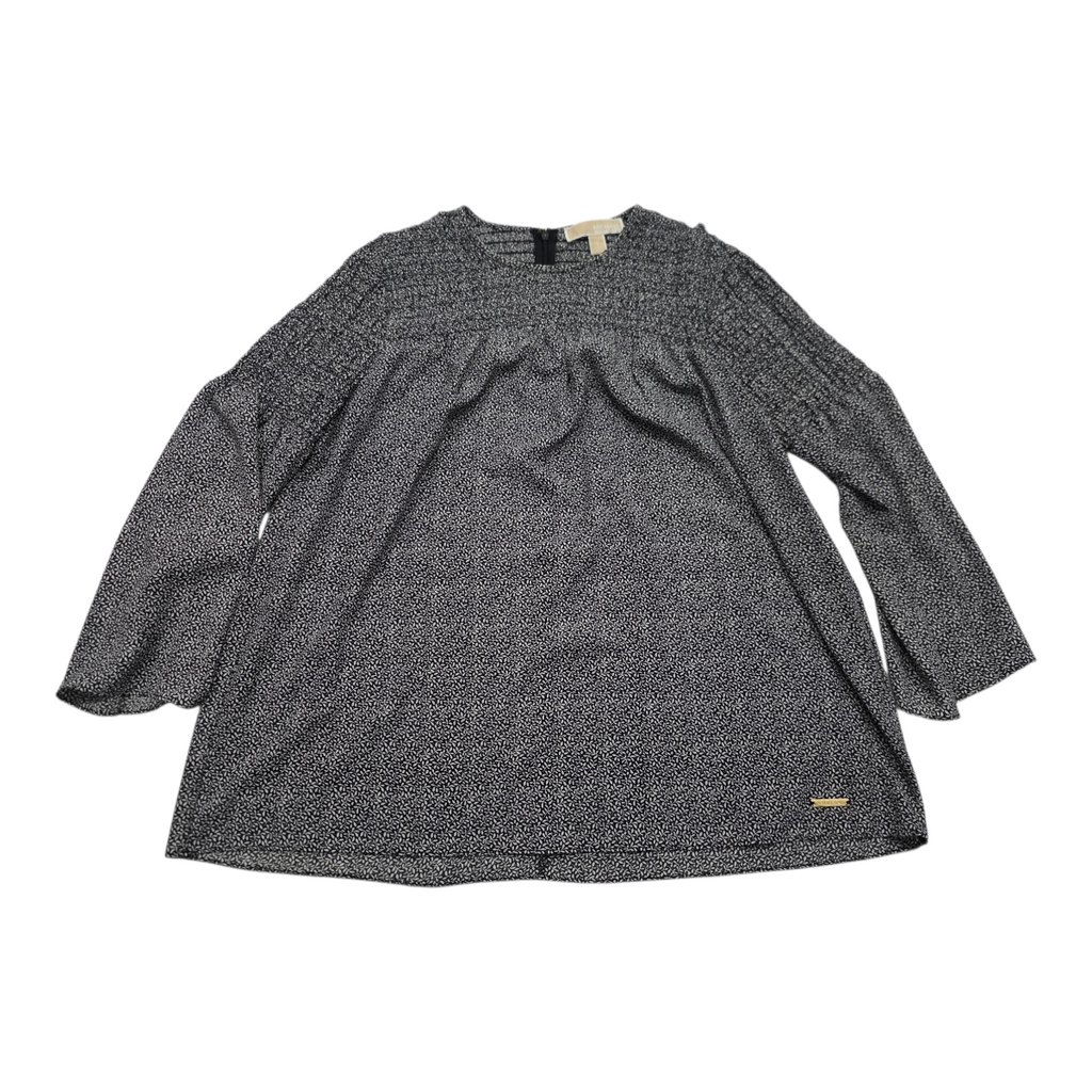 Blusa Michael Kors Mujer Talla Chica Negrablanco Manga 3/4