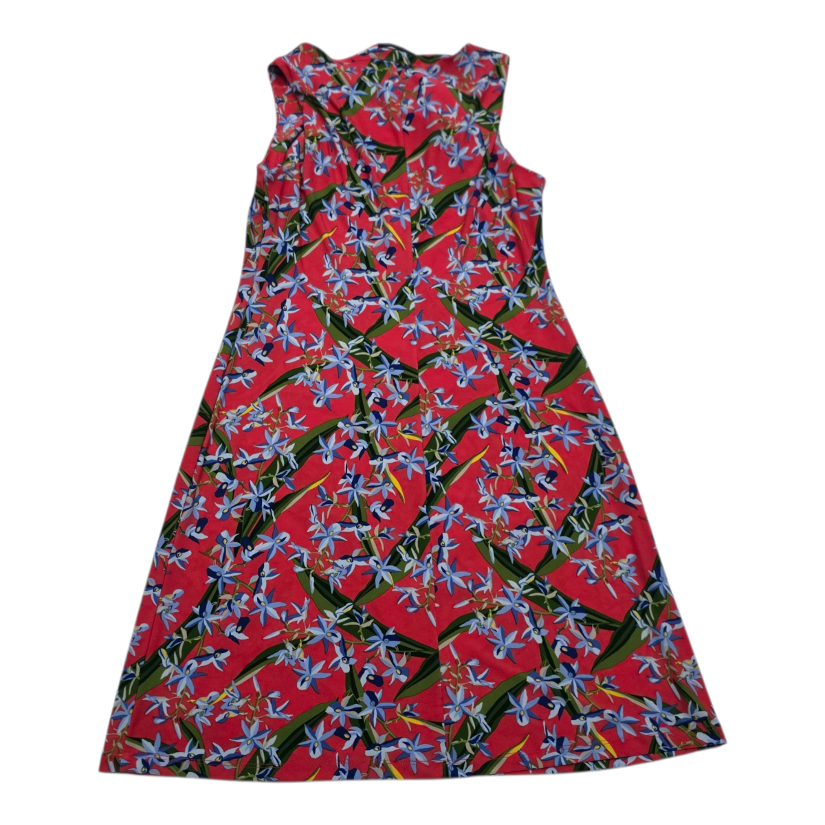 Vestido Tommy Hilfiger Mujer Talla 4 Color Coral Con Flores