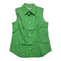 Camisa Sin Mangas Tommy Hilfiger Talla 6 Color Verde