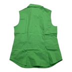 Camisa Sin Mangas Tommy Hilfiger Talla 6 Color Verde