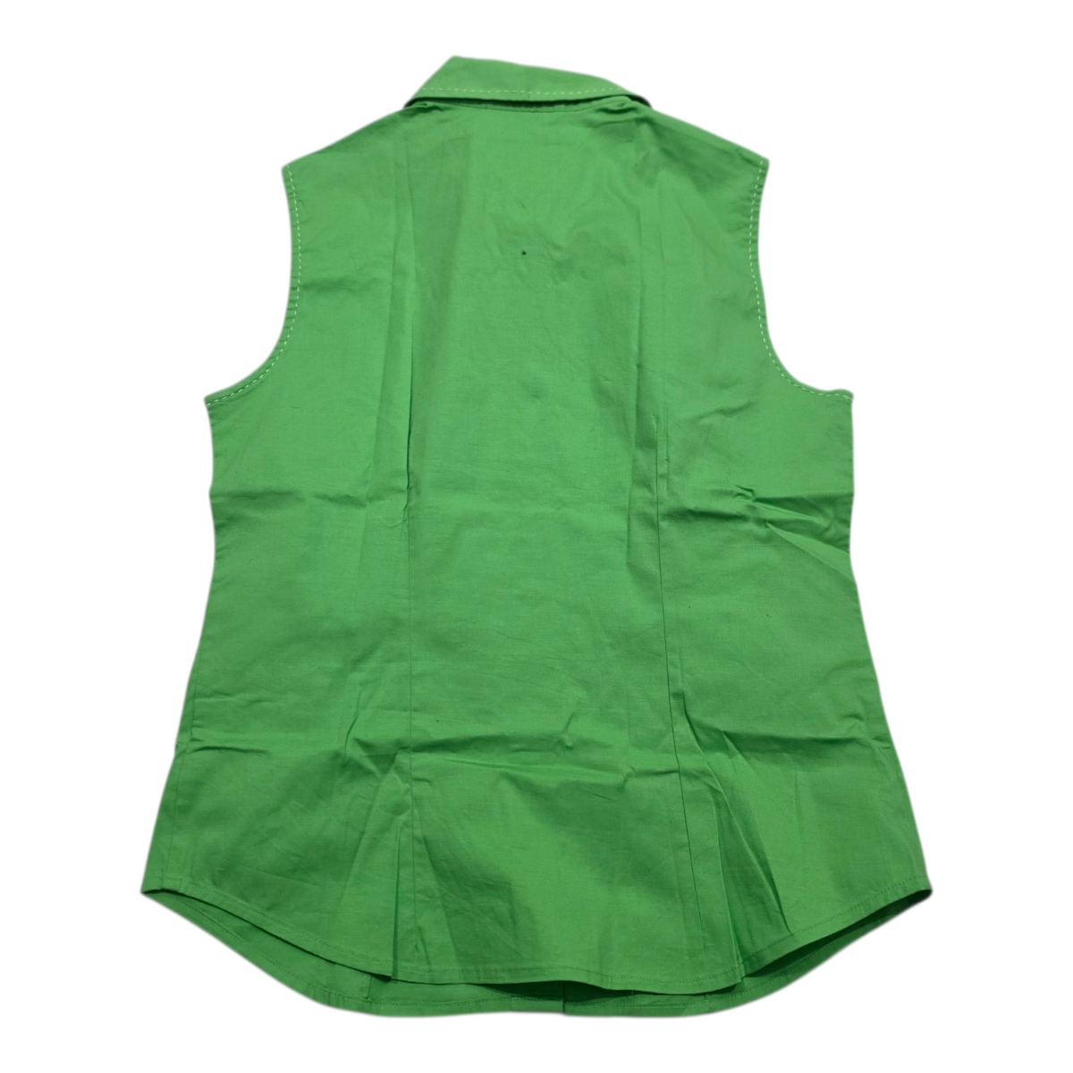 Camisa Sin Mangas Tommy Hilfiger Talla 6 Color Verde