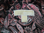 Camisa De Cierre Michael Kors Rosa Con Figuras Talla Chica