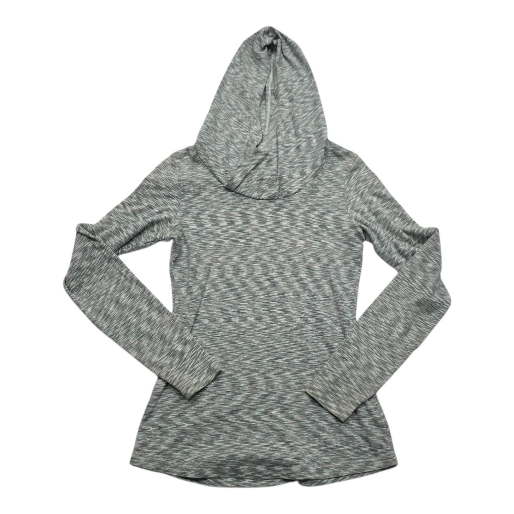 Playera Con Gorro Columbia Talla Chica De Mujer Color Gris