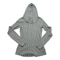 Playera Con Gorro Columbia Talla Chica De Mujer Color Gris