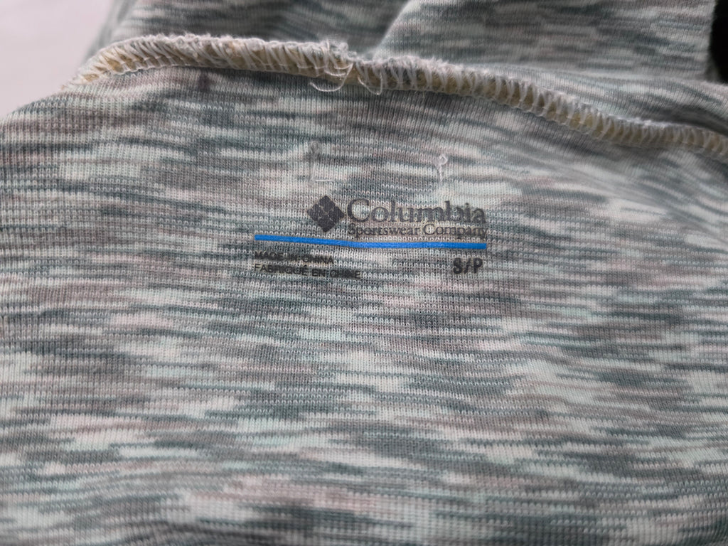 Playera Con Gorro Columbia Talla Chica De Mujer Color Gris