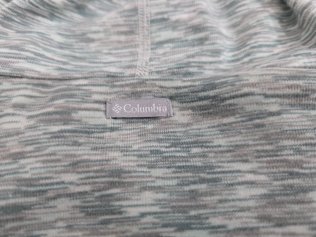 Playera Con Gorro Columbia Talla Chica De Mujer Color Gris