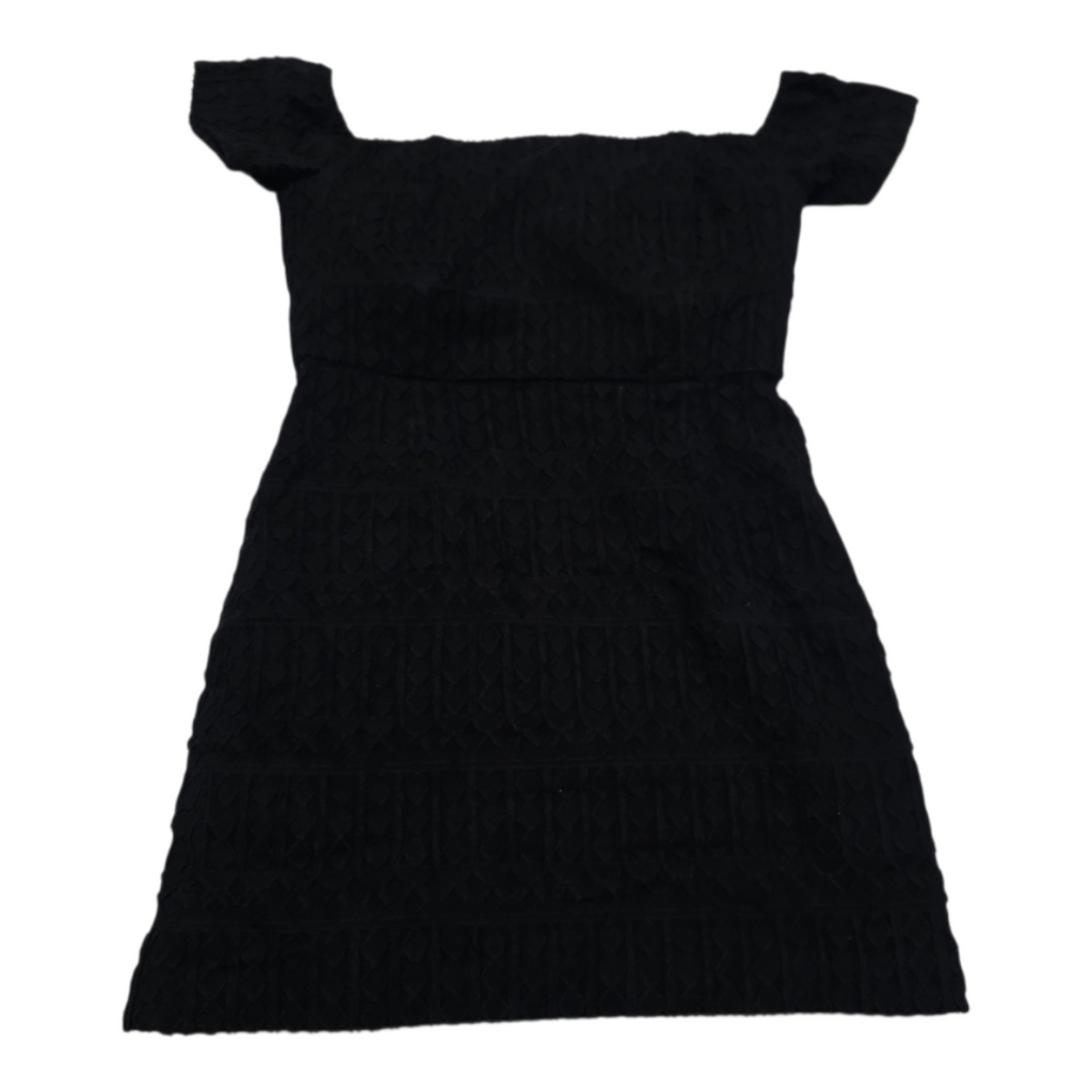Vestido Vineyard Vines Off Shoulder Negro Talla 6 Mujer