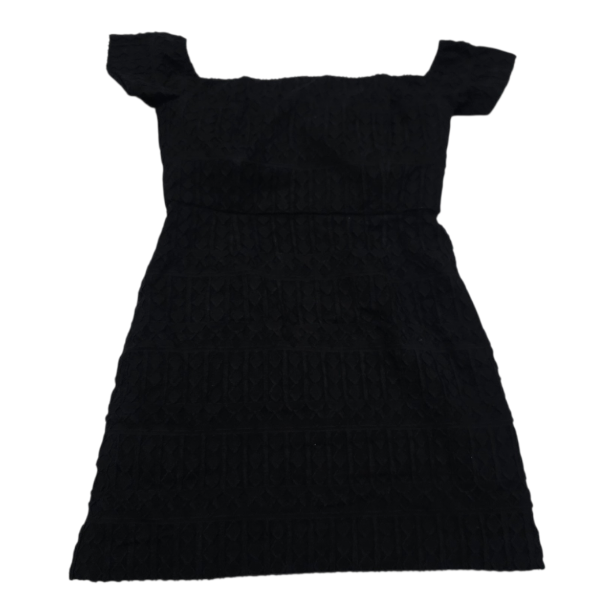 Vestido Vineyard Vines Off Shoulder Negro Talla 6 Mujer