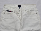 Pantalon Tommy Hilfiger Mujer Talla 6 Blanco De Mezclilla