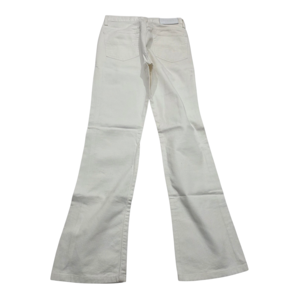 Pantalon Tommy Hilfiger Mujer Talla 6 Blanco De Mezclilla