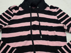Sueter Con Gorro Ralph Lauren Negro/rosa De Mujer Mediano