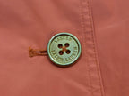 Gabardina Corta Ralph Lauren Mujer Mediana Petite Naranja