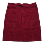 Falda De Mezclilla Color Rojo Ralph Lauren Talla 10