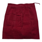 Falda De Mezclilla Color Rojo Ralph Lauren Talla 10
