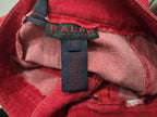 Falda De Mezclilla Color Rojo Ralph Lauren Talla 10