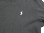 Playera Ralph Laurensport Mujer Manga Larga Negra Poni Azul