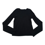 Playera Ralph Laurensport Mujer Manga Larga Negra Poni Azul