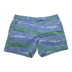 Short Tommy Hilfiger De Mujer Talla 10 Azul/verde