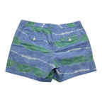 Short Tommy Hilfiger De Mujer Talla 10 Azul/verde
