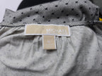Blusa Michael Kors De Mujer Color Gris Con Lunares Mediana