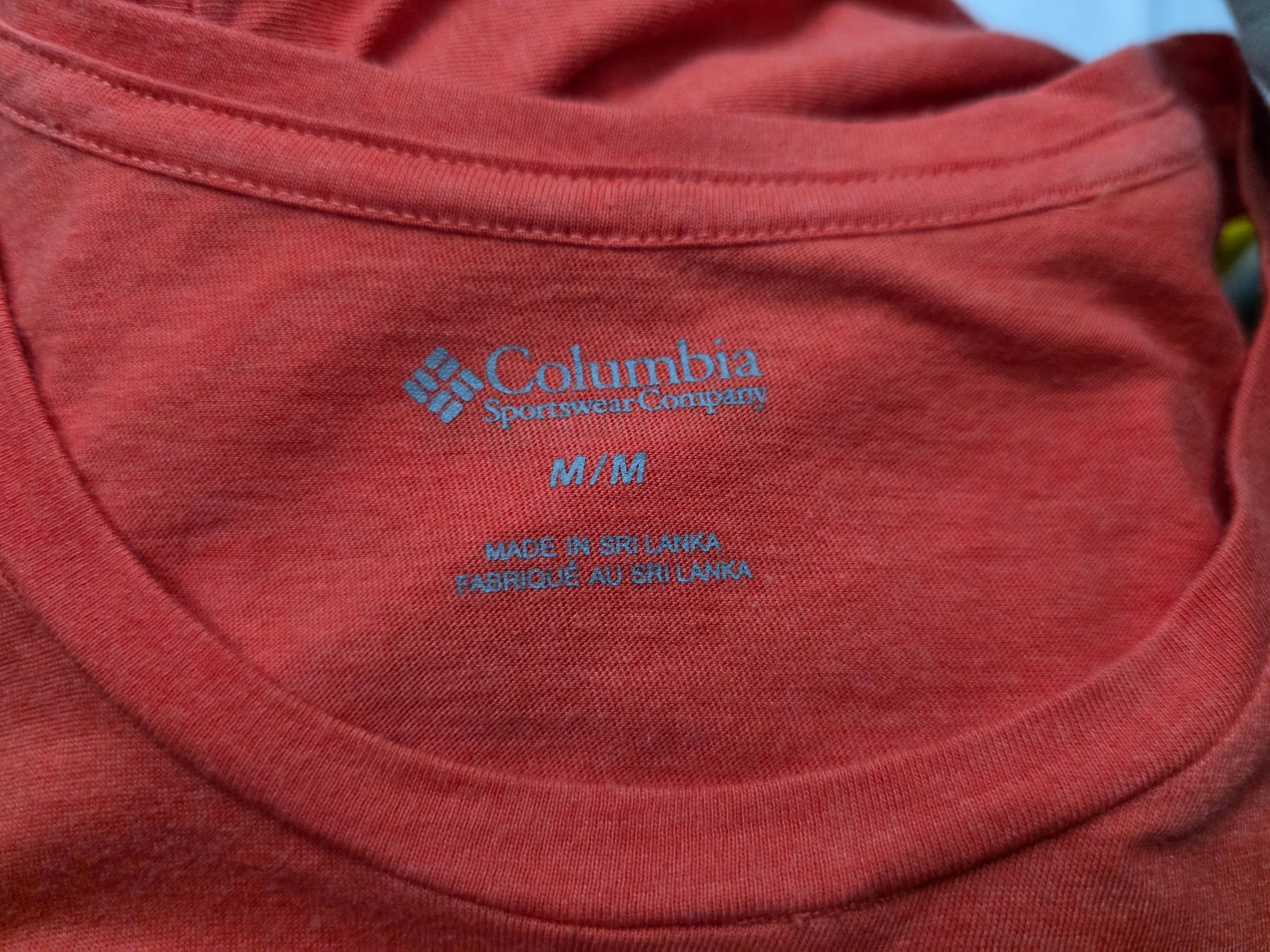 Playera Columbia Sin Mangas Mediana De Mujer Color Naranja