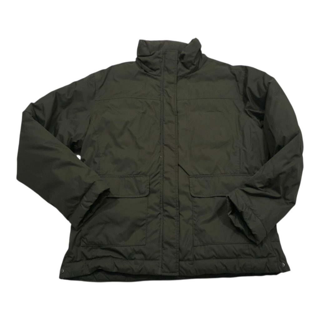 Chamarra De Pluma Columbia De Mujer Talla Grande Color Verde