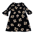 Vestido Tommy Hilfiger Mujer Talla 14 Color Negro Floreado
