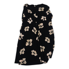 Vestido Tommy Hilfiger Mujer Talla 14 Color Negro Floreado