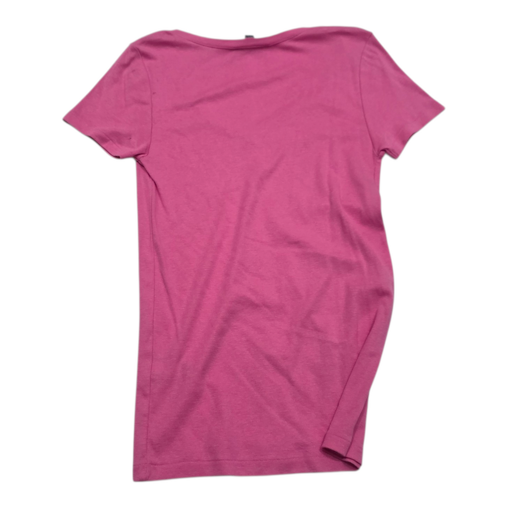 Playera Ralph Lauren Grande Color Rosa Manga Corta De Mujer