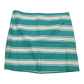 Falda Vineyard Vines De Mujer Talla 12 Verde/blanco