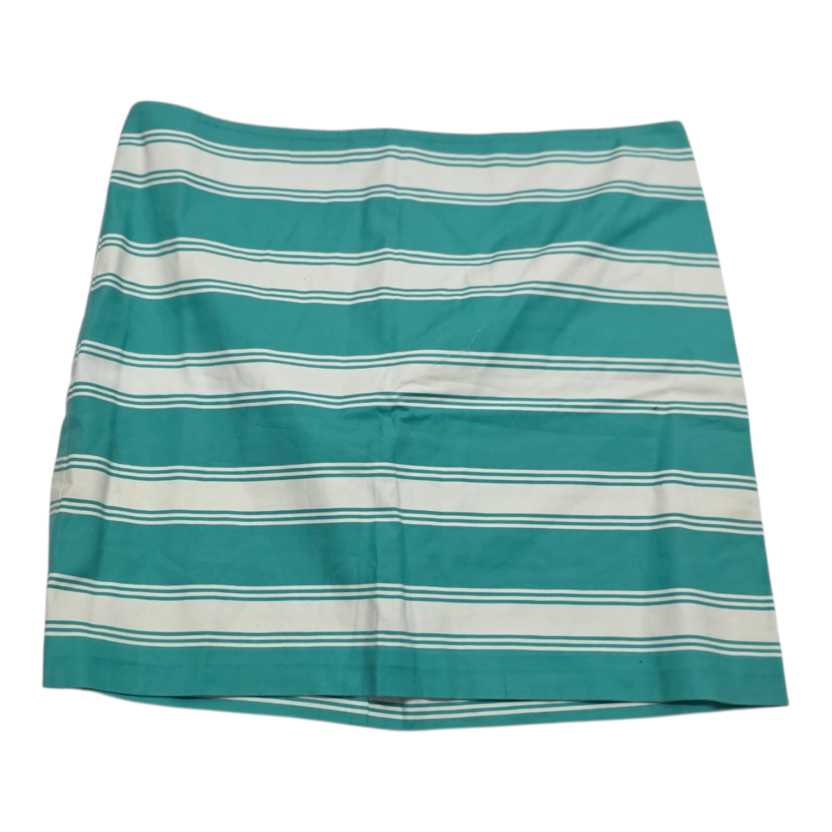 Falda Vineyard Vines De Mujer Talla 12 Verde/blanco