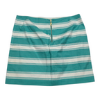Falda Vineyard Vines De Mujer Talla 12 Verde/blanco
