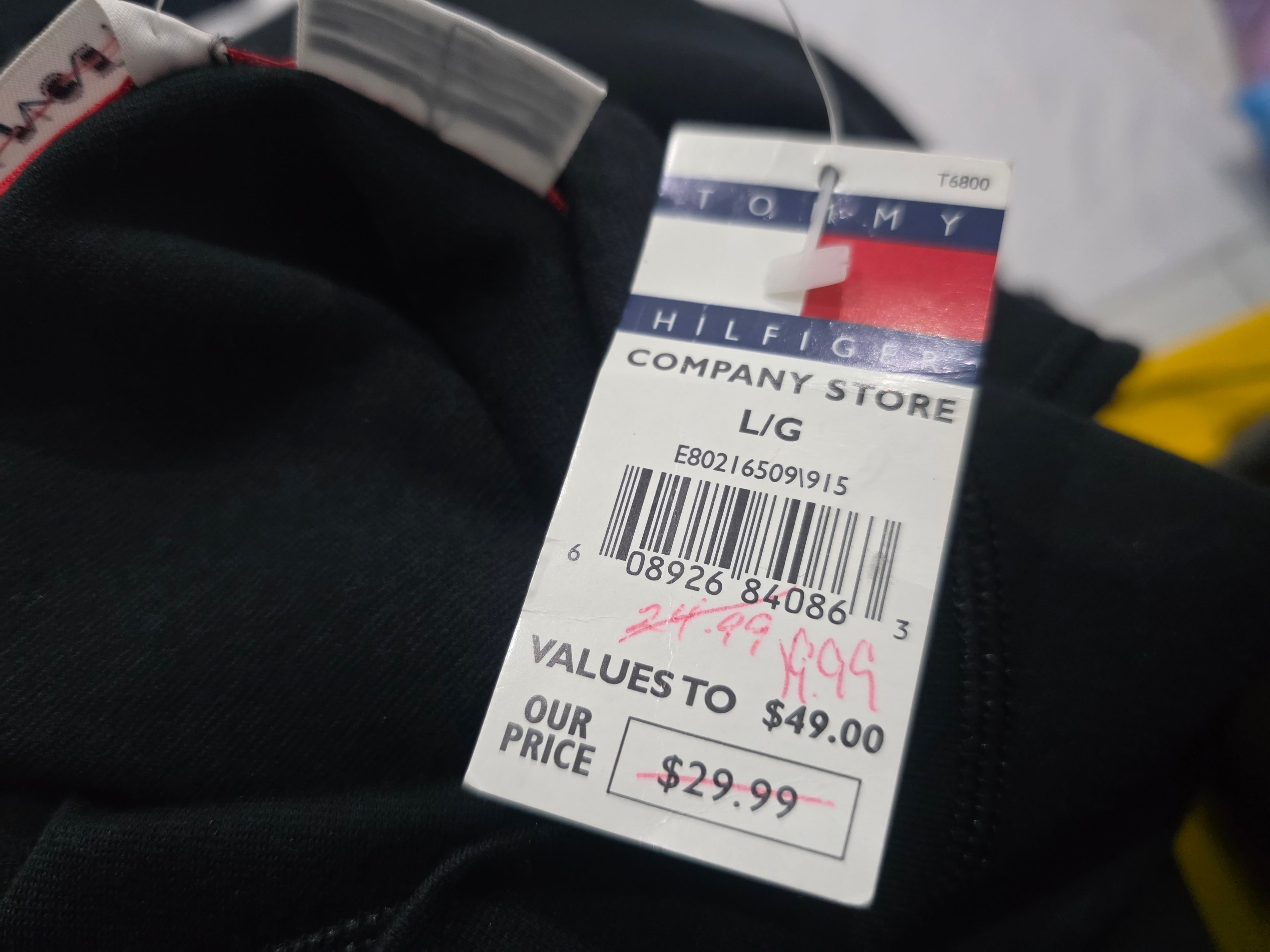 Playera Tommy Hilfiger De Mujer Grande Sin Mangas