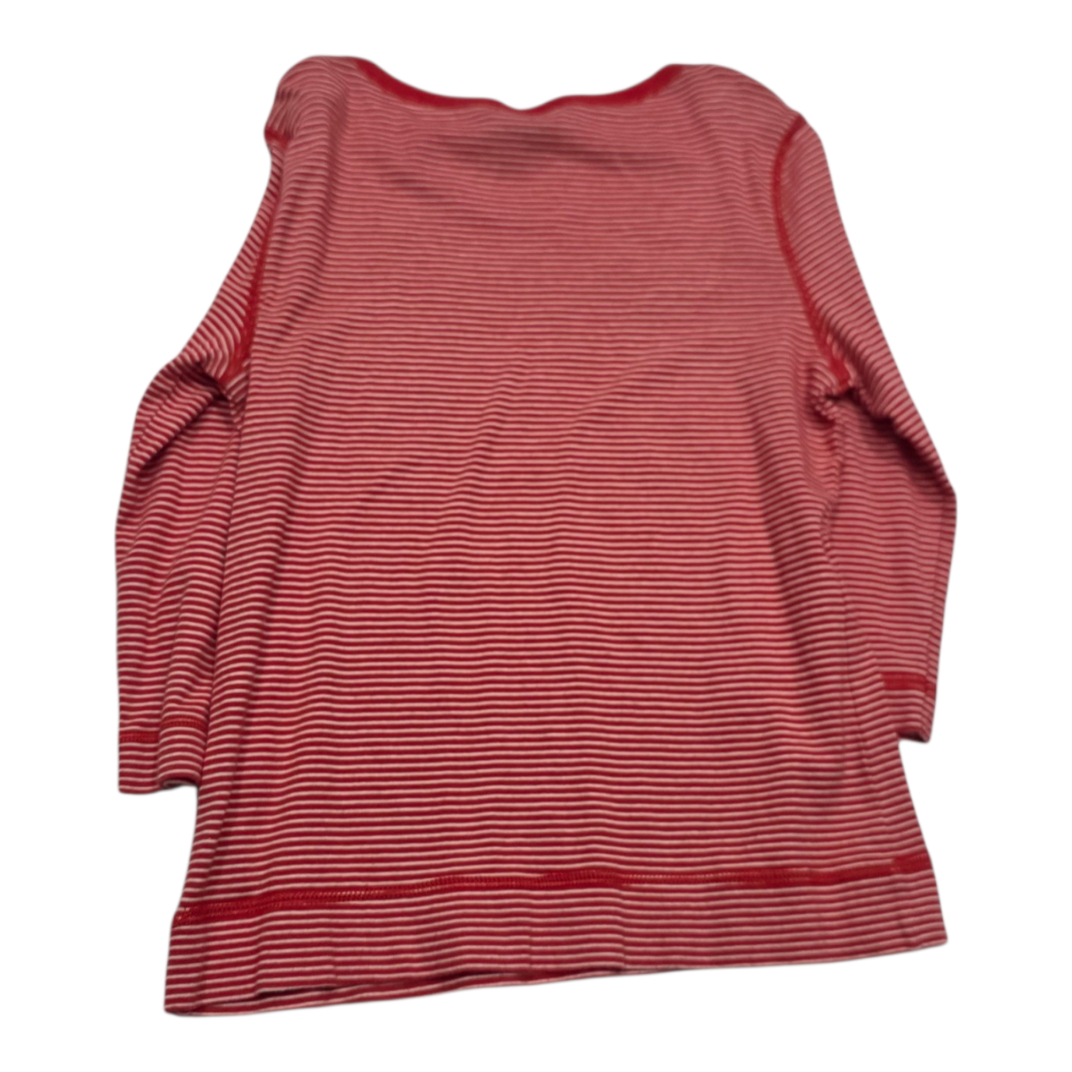 Playera Ralph Lauren Grande Petite Rojo Rayada