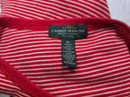 Playera Ralph Lauren Grande Petite Rojo Rayada