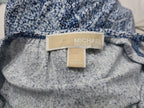 Blusa Michael Kors Manga Amplia Talla Grande Azul Figuras