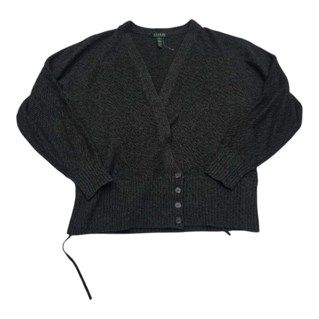 Sueter Ralph Lauren Extra Grande De Mujer Gris Oscuro