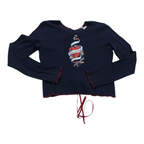 Blusa Tommy Hilfiger De Mujer Talla Extra Grande Cordones