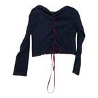 Blusa Tommy Hilfiger De Mujer Talla Extra Grande Cordones